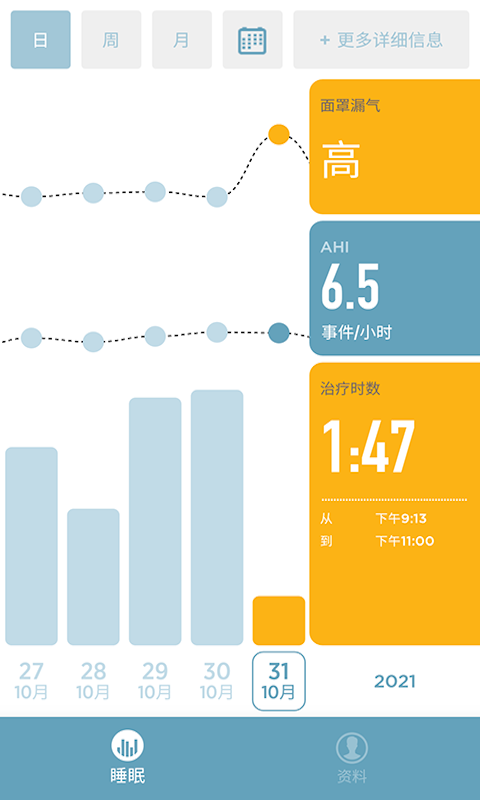 SleepStyle screenshot